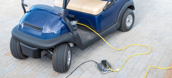 how to trick golf cart chargers