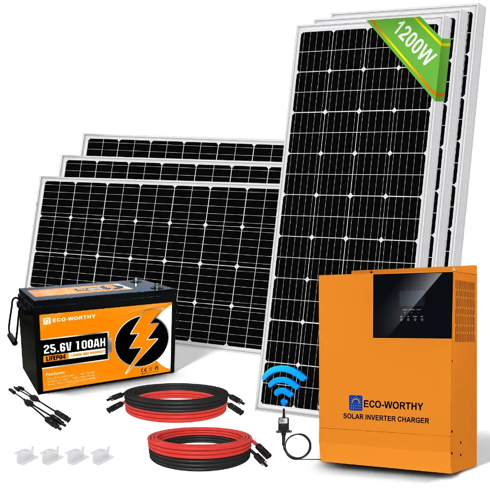 Eco-Worthy 1,200W Solar Power Kit