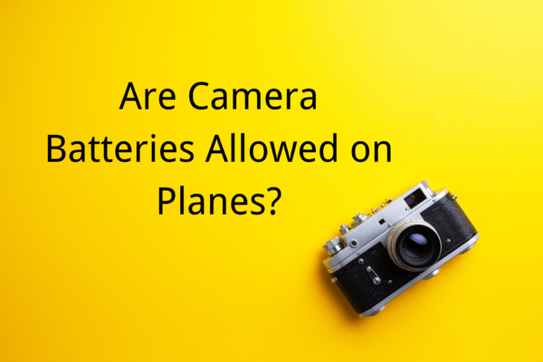 Are Camera Batteries Allowed on Planes? Read before Boarding