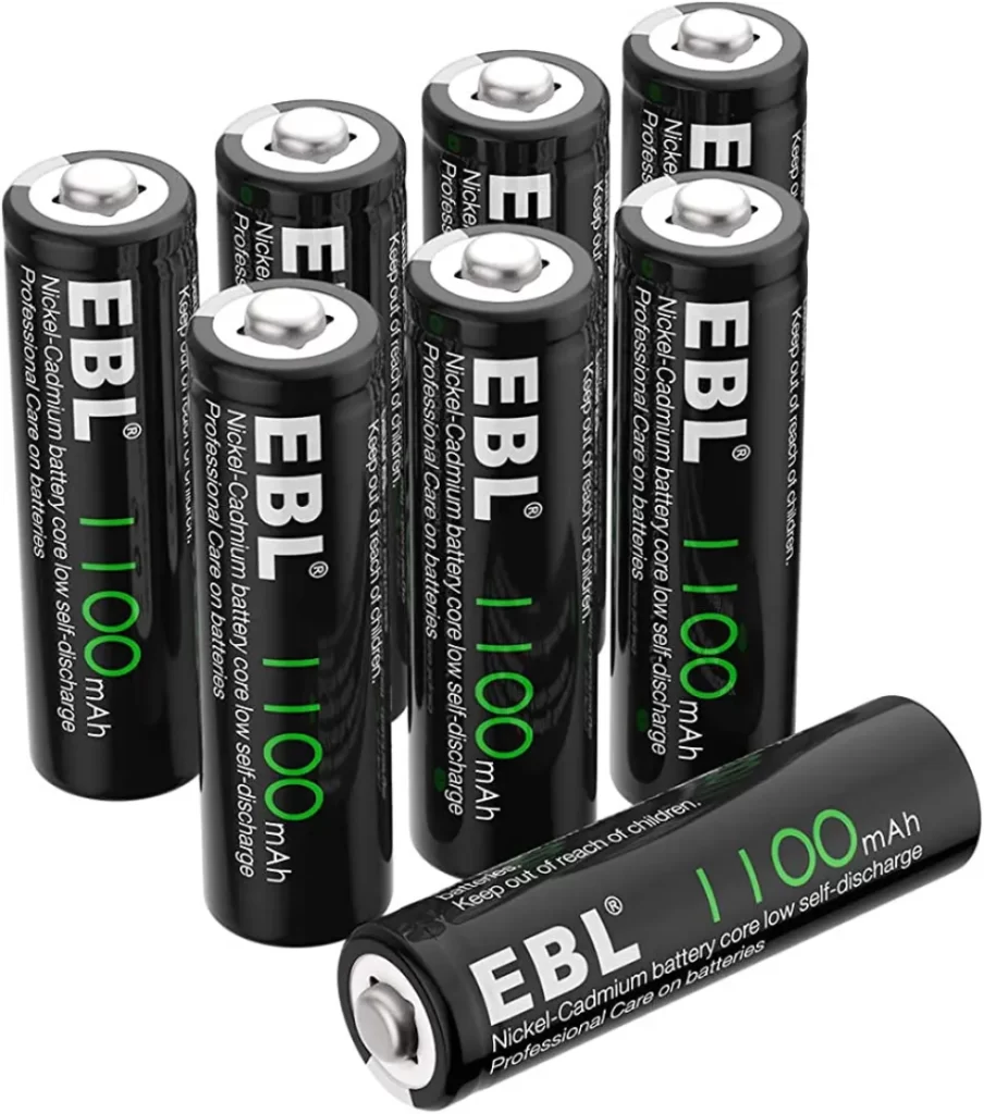 EBL AA Rechargeable Batteries for Solar Lights
