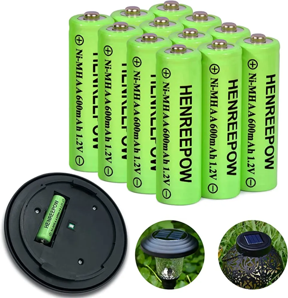 HENREEPOW Ni-MH AA Rechargeable Batteries