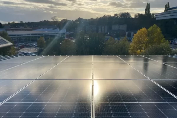 Solar Panel Project Achieves Carbon Reductions